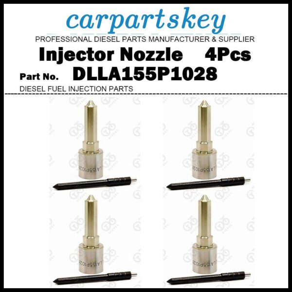 4Pcs Injector Nozzle DLLA155P1028 for TOYOTA Corolla Verso RAV4 2.2D 23670-0R020