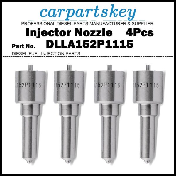 4x Fuel Injector Nozzle DLLA152P1115 for ISUZU D-MAX Rodeo 4JJ1 3.0d 095000-8030