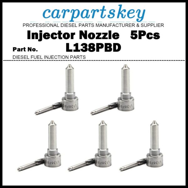 5x Fuel Injector Nozzle L138PBD L138PRD for Ssangyong Kyron Rxton 2.7 EJBR04601D