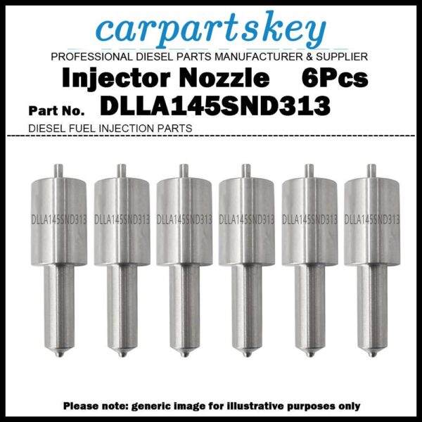 6x Fuel Injector Nozzle Tips DLLA145SND313 093400-3130 for Mitsubishi Fuso 6D16T