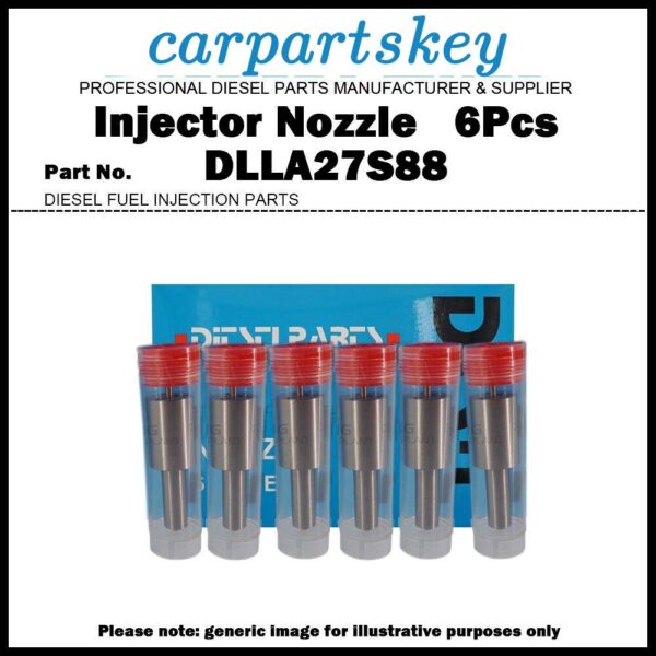 6Pcs Injector Nozzle DLLA27S88 51101020032 5000250519 0433271016 for MAN Renault
