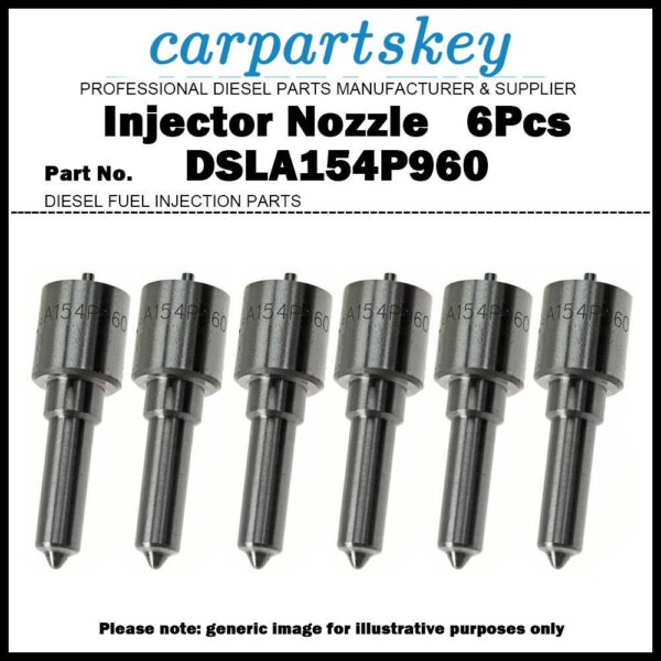 6x Fuel Injector Nozzle 0433175269 DSLA154P960 for MAN D0835 / F2000 M2000 L2000