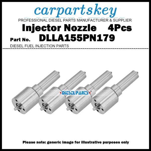 4x Fuel Injector Nozzle DLLA155PN179 105017-1790 for KIA K3600 1993-1998 SH 3.6L