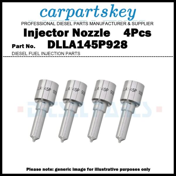 4x Fuel Injector Nozzle DLLA145P928 for Land Rover Freelander 2.0TD4 13537785983