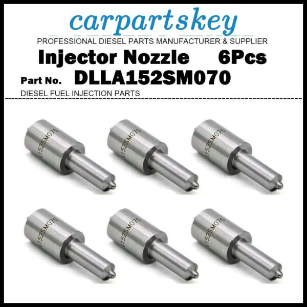 6x Fuel Injector Nozzle Tips DLLA152SM070 105025-0700 for ISUZU Forward 6SD1TCN