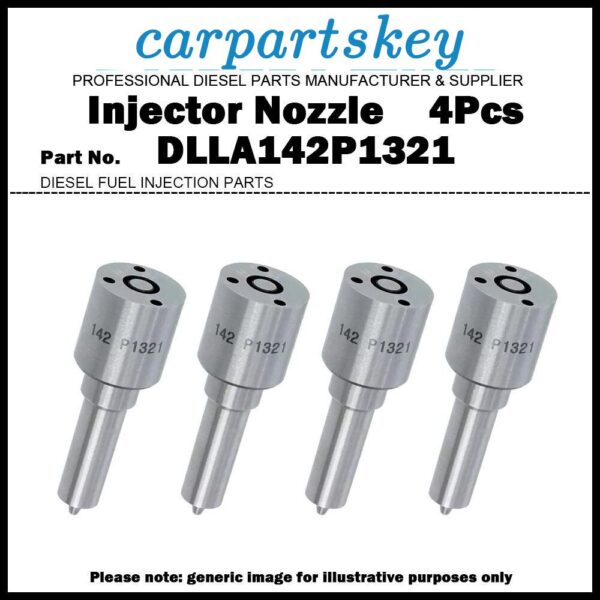 4 Fuel Injector Nozzle DLLA142P1321 for Opel Astra H Vectra C 1.9CDTi 0445110165