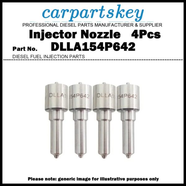 4Pcs Injector Nozzle 093400-6420 DLLA154P642 for Mitsubishi Canter 4D33 ME012583