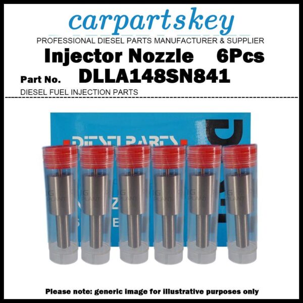 6x Fuel Injector Nozzle 105015-8410 DLLA148SN841 for NISSAN UD Trucks PF6 PF6T