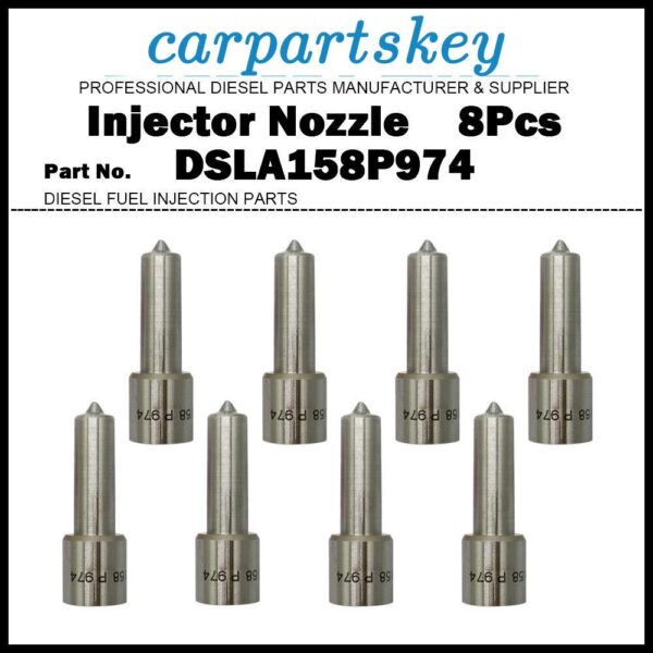 8x Injector Nozzle DSLA158P974 for Chevy Silverado 2500 3500 6.6L LB7 0445120008