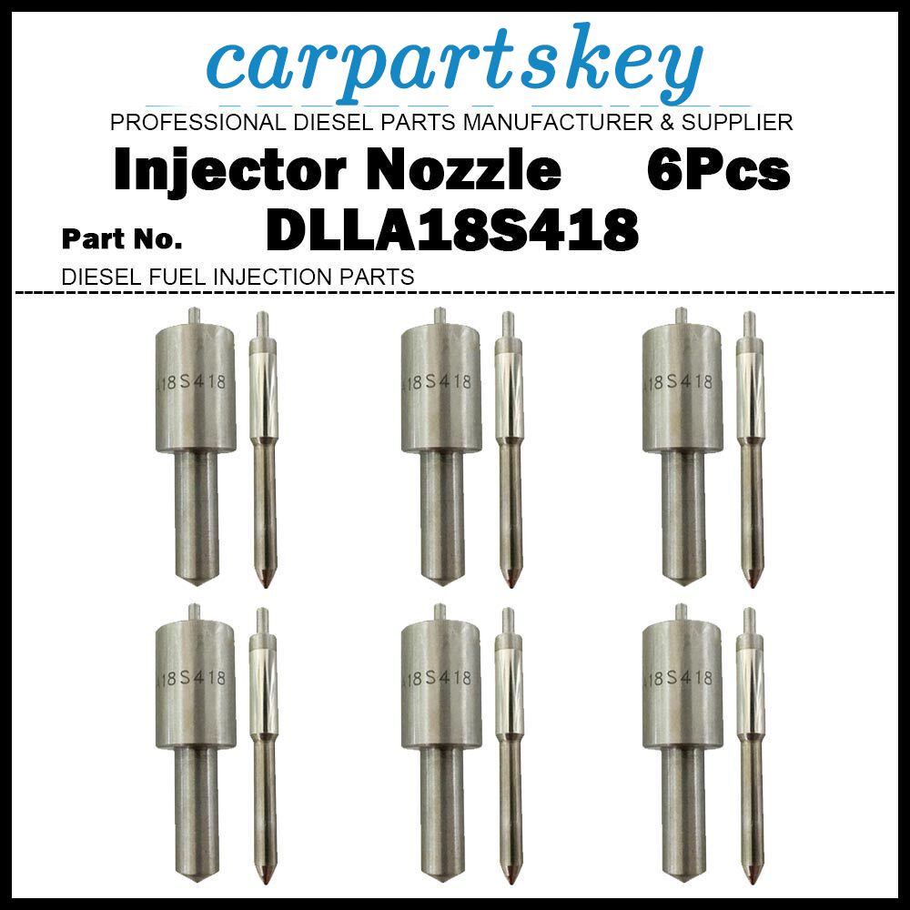 6x Fuel Injector Nozzle 0433270121 5621686 BDLL18S6640 DLL18S418 for Renault MAN