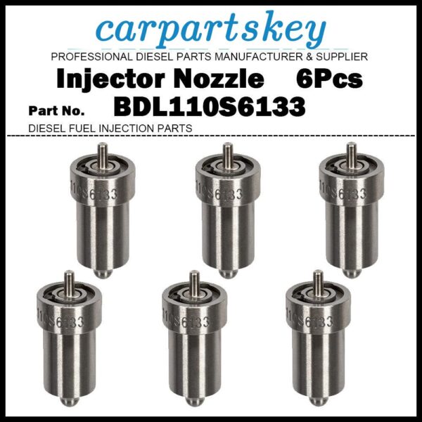 6x Diesel Injector Nozzle 1851744M1 BDL110S6133 5611650 for Perkins 6.305 6.288