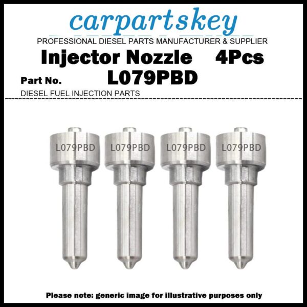 4Pcs Injector Nozzle L079PBD for FORD 1.8d XS4Q-9F593-TF 1078712 1079904 1134199