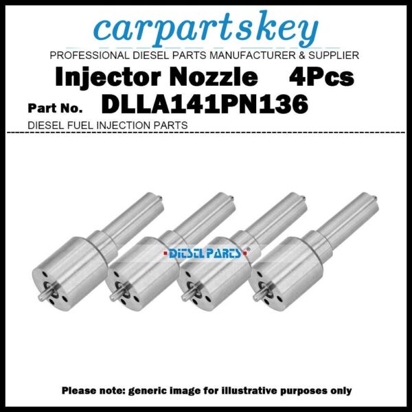 4Pcs Injector Nozzle DLLA141PN136 for MAZDA Titan TF TM 105118-5481 105118-5561