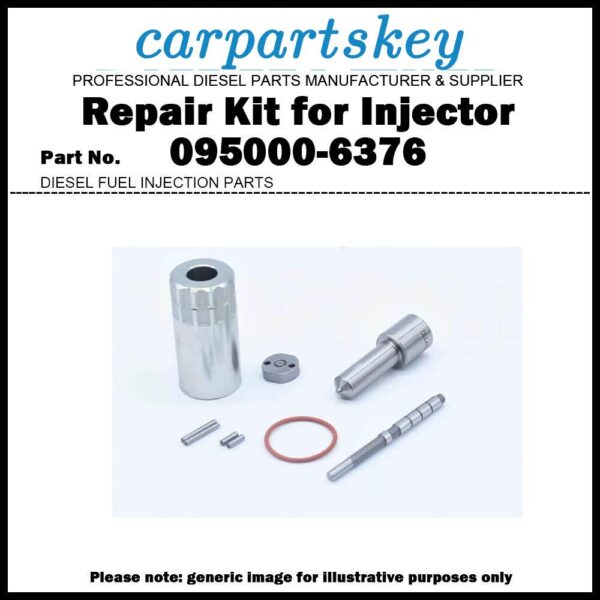 Fuel Injector Repair Kit for Isuzu N F Series 4HK1 6HK1 095000-6376 8-97609789-6