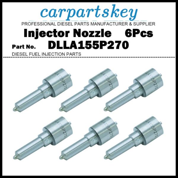 6x Fuel Injector Nozzle DLLA155P270 for Cummins 6CTA 8.3 3931735 3926787 3919602