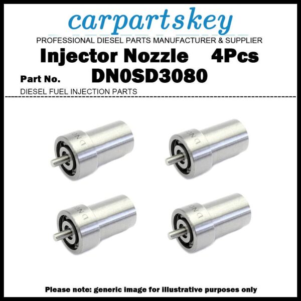 4x Diesel Fuel Injector Nozzle Tips DN0SD3080