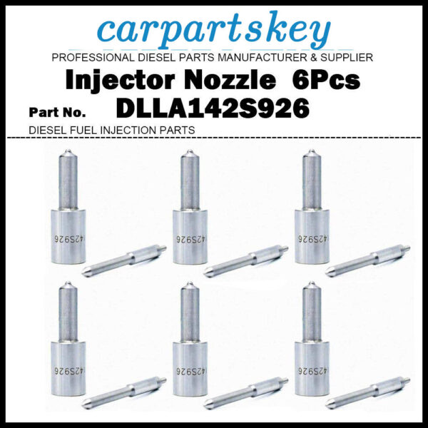 6Pcs Fuel Injector Nozzle 0433271466 DLLA142S926 for Mercedes BENZ OM352 OM366LA