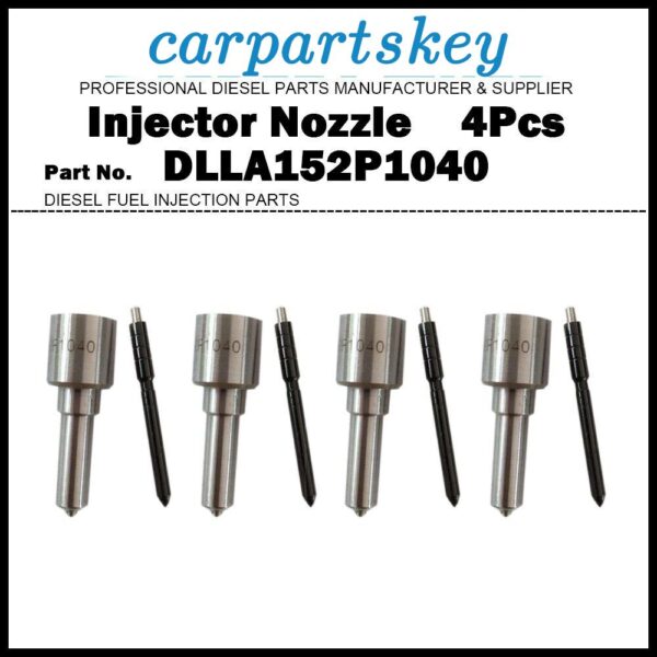 4x Injector Nozzle DLLA152P1040 for ISUZU D-MAX 2.5D 4JK1 095000-8370 8981192280