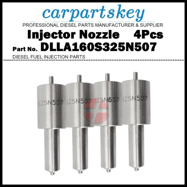 4x Fuel Injector Nozzle Tips DLLA160S325N507 for MITSUBISHI Fuso 8DC8 8DC9 8DC10