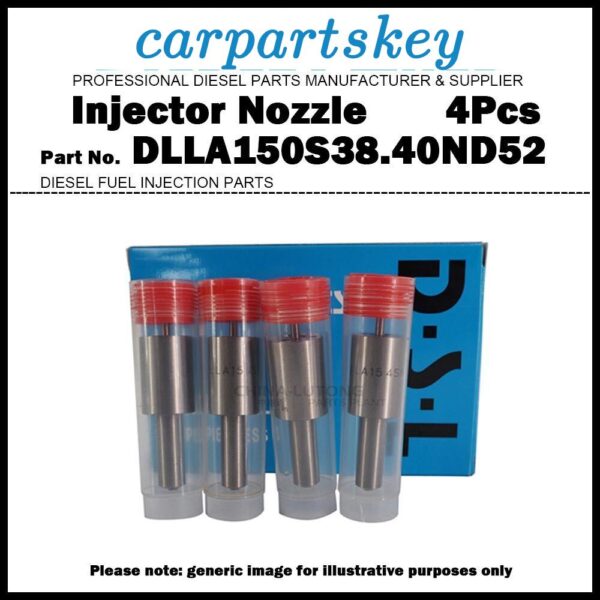 4x Fuel Injector Nozzle 093400-0520 DLLA150S38.40ND52 for HINO EG100 EF100 EM100