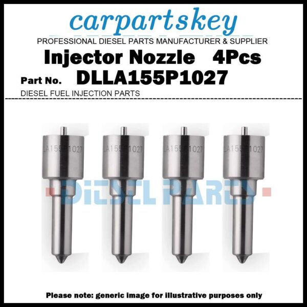 4x Fuel Injector Nozzle DLLA155P1027 for Toytoa Avensis 2.2D 23670-0R160/0R110