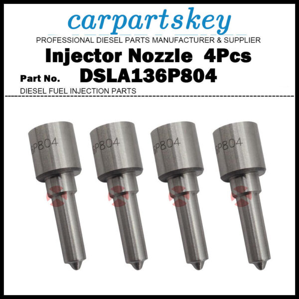 4Pcs Fuel Injector Nozzle DSLA136P804 for IVECO DAILY Fiat Ducato 2.8d 500313105