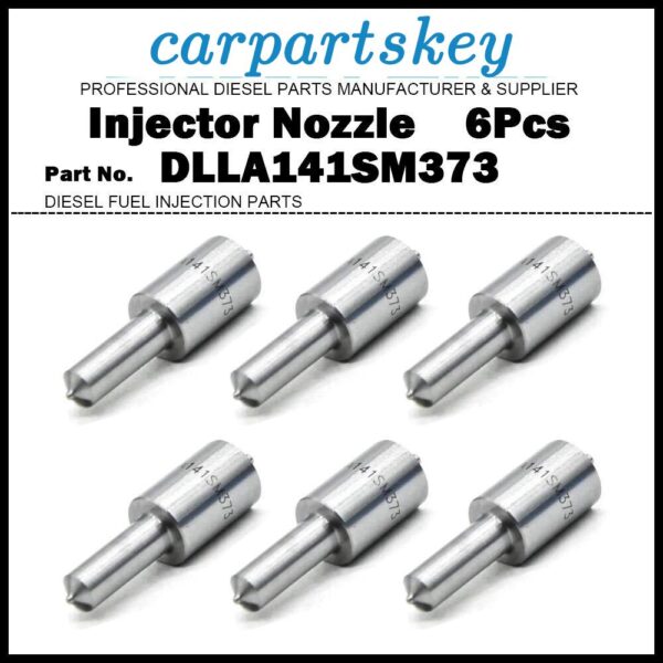 6Pcs Fuel Injector Nozzle DLLA141SM373 for Hitachi ZX ISUZU 4BG1 6BG1 1153004210