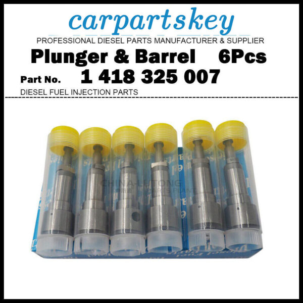 6x Plunger and Barrel Assembly Pump Element 1418325007 1325-007 for Deutz