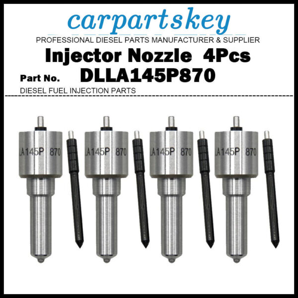 4Pcs Injector Nozzle DLLA145P870 fit MITSUBISHI Nativa Strada 2.5D 095000-5600