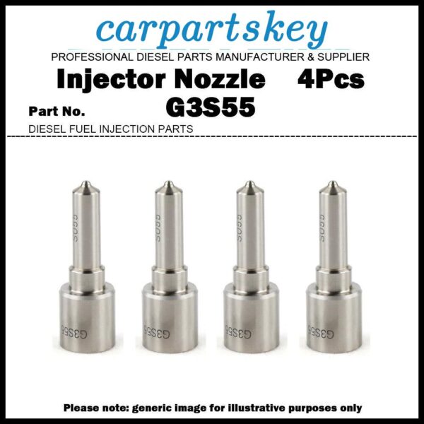 4x Fuel Injector Nozzle G3S55 for Opel Astra J K INSIGNIA MERIVA B 1.6d 55578075