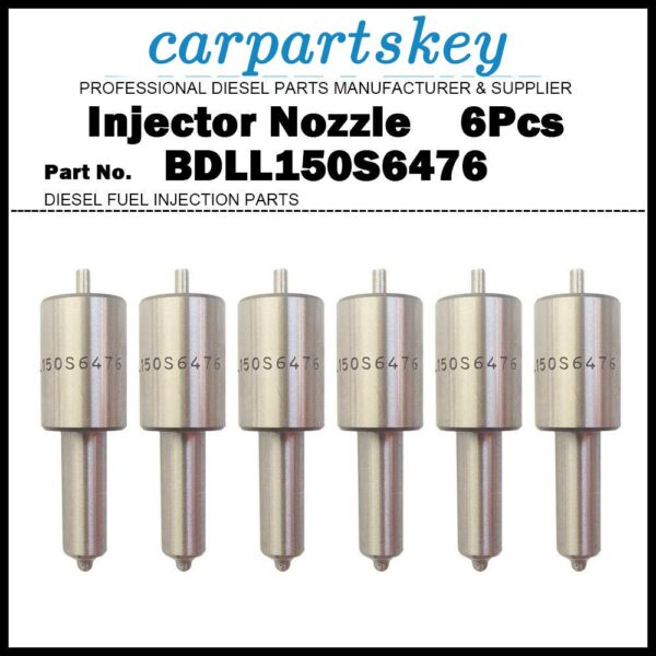 6Pcs Diesel Injector Nozzle 5621517 BDLL150S6476 C5NE9E527C for Ford 8000 8600