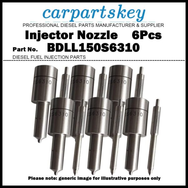 6x Fuel Injector Nozzle 0433271135 BDLL150S6310 for for LEYLAND 2100 4100 6/98NT