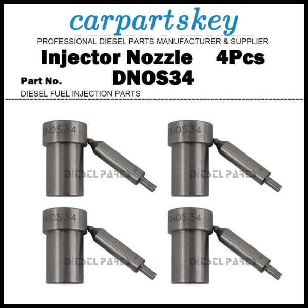 4 Fuel Injector Nozzle BDN0S34 NP-DN0S34 ND-DN0S34 5643832 for TOYOTA Mitsubishi