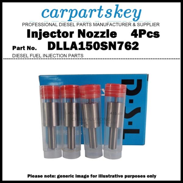 4x Fuel Injector Nozzle 105015-7620 DLLA150SN762 for HINO Profia F17E F17D F17C