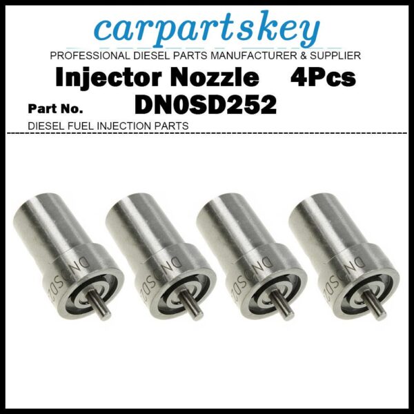 4x Fuel Injector Nozzle 5643815 DN0SD252 BDN0SD252 for Peugeot 406 605 806 2.1D