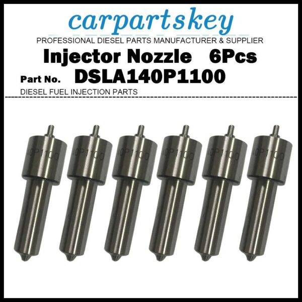 6x Injector Nozzle DSLA140P1100 for RENAULT Magnum E-TECH 12.0L 0432193534