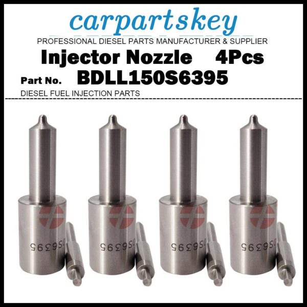 4x Injector Nozzle BDLL150S6395 D4NN9E527C 5621208 for Ford 7600 7610 7700 7710