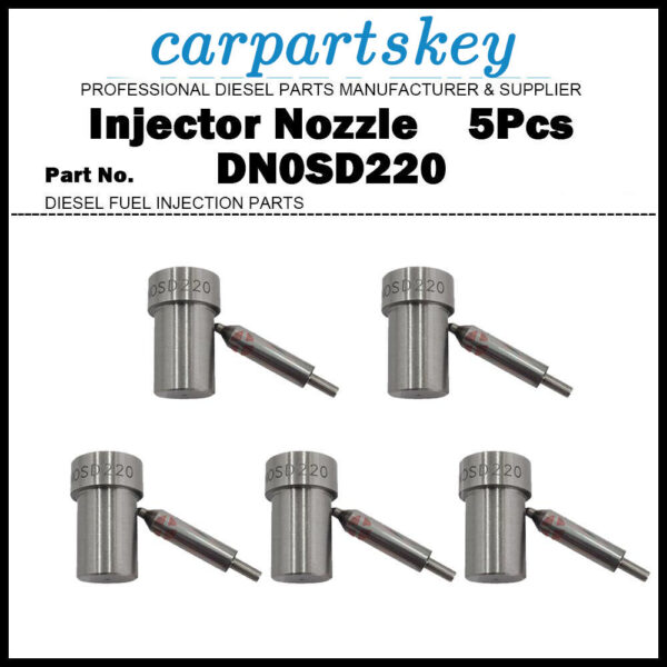 5Pcs Fuel Injector Nozzle DN0SD220 for Mercedes Benz S123 W123 300D A0020172321