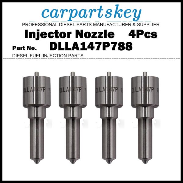4 Injector Nozzle DLLA147P788 for Toyota Hilux Dyna 2.5D 23670-39035 23670-30030
