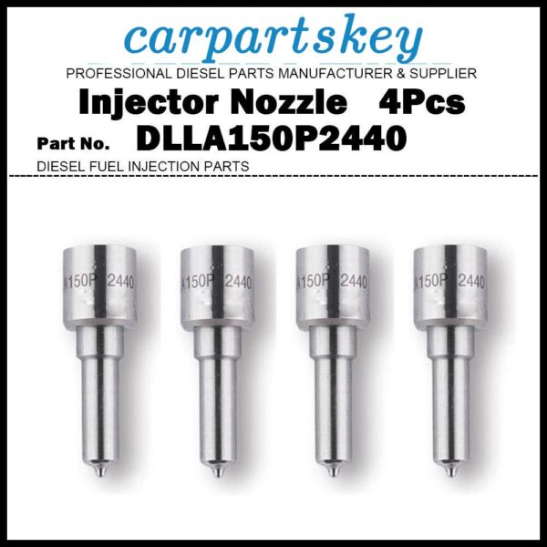 4x Injector Nozzle 0433172440 DLLA150P2440 for JMC 4JB1-TC 0445110628 0445110629