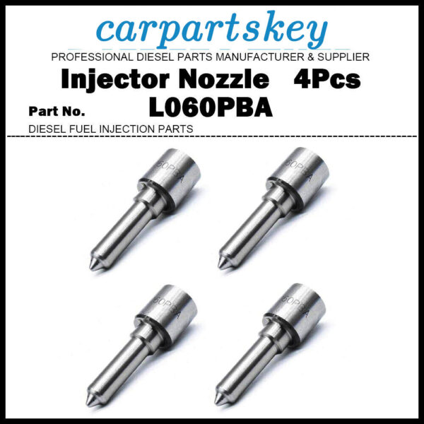 4x Fuel Injector Nozzle L060PBA 2645A628 for Injector B00901A 2645A044 170-2387