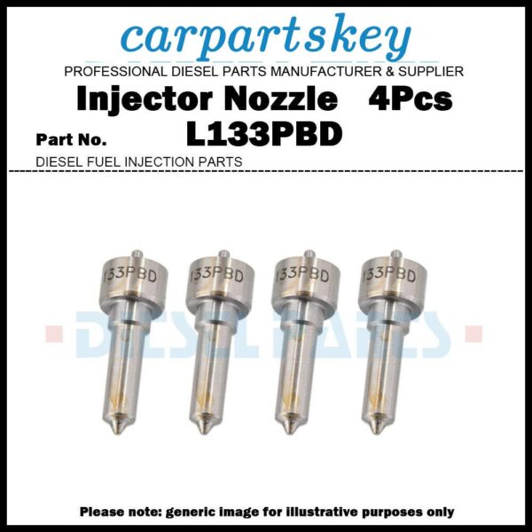 4x Fuel Injector Nozzle L133PBD for Ford Mondeo MK3 2.0d 3S7Q-9K546-BB R00501Z