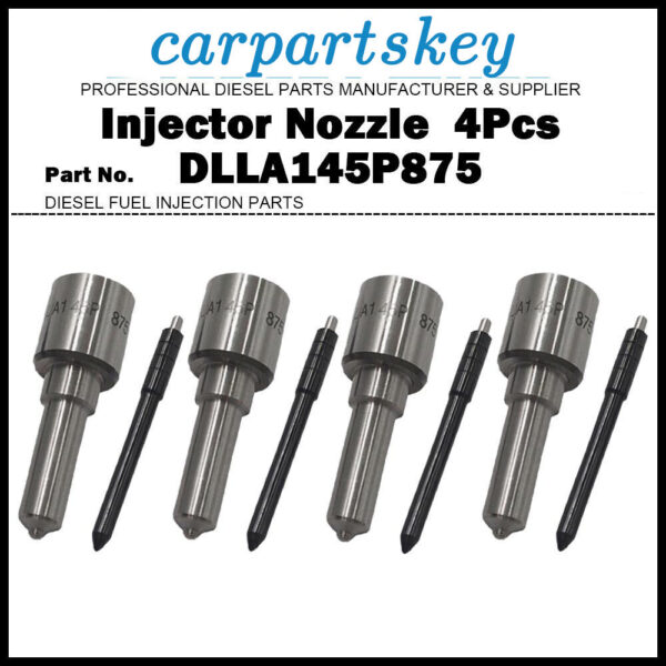 4x Injector Nozzle DLLA145P875 for Mitsubishi Pajero Montero Sport 4M41 1465A054