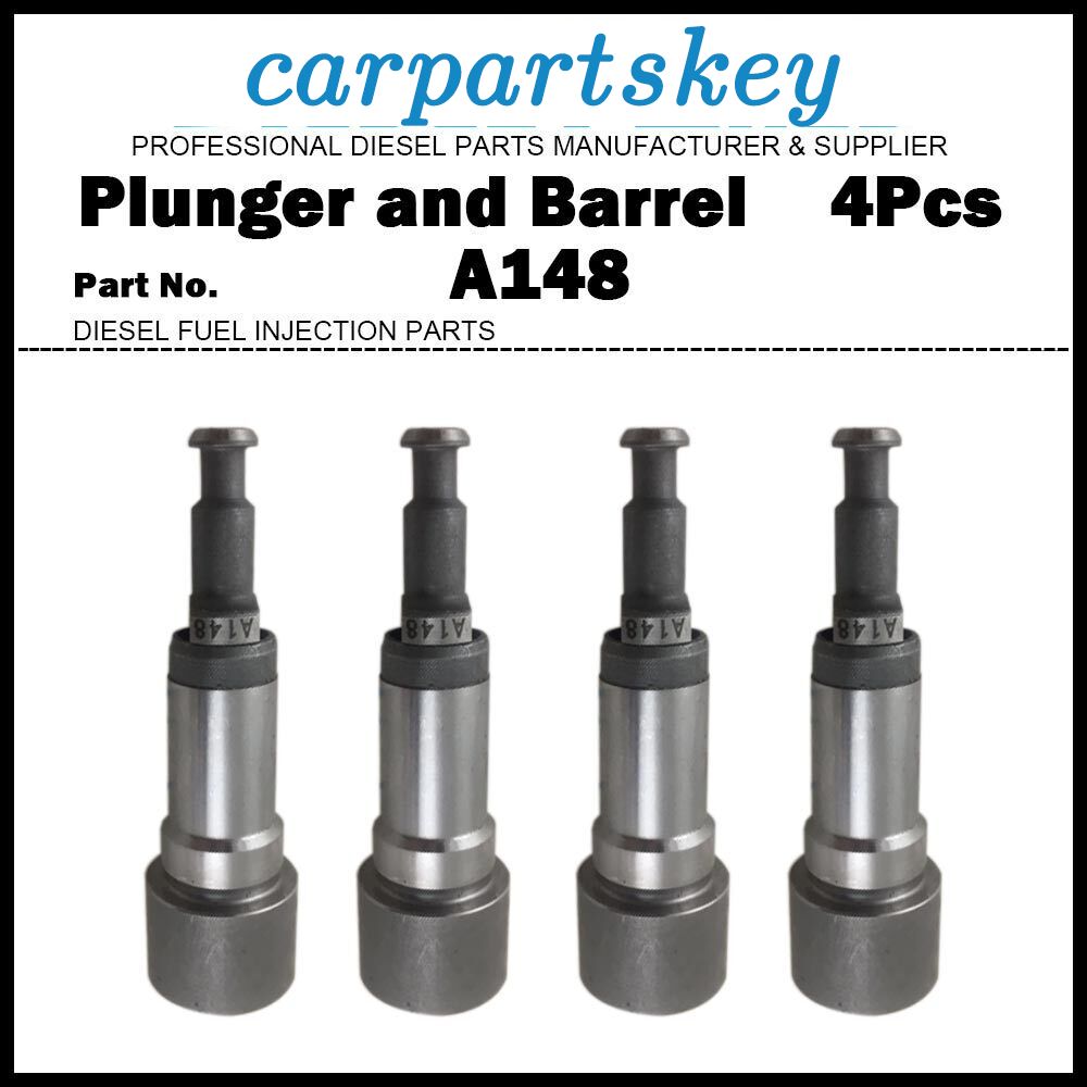 4Pcs Pump Element Plunger and Barrel A148 131152-2220 for ISUZU 4JA1 4JB1