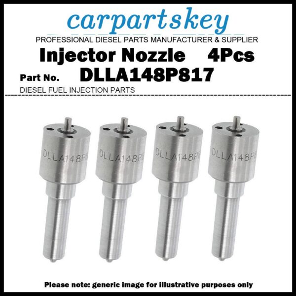 4x Fuel Injector Nozzle DLLA148P817 for OPEL Astra Combo Corsa 1.7 CDTi 97313861