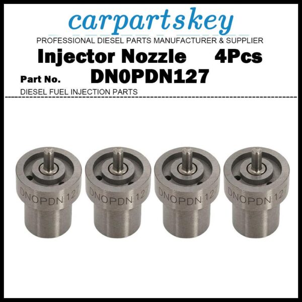 4Pcs Injector Nozzle DN0PDN127 for ISUZU Trooper D-MAX Holden Rodeo 4JG2 4JG2T