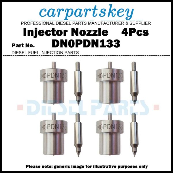 4x Fuel Injector Nozzle DN0PDN133 for Kubota D905 D1105 D1005 V1505? 16032-53001