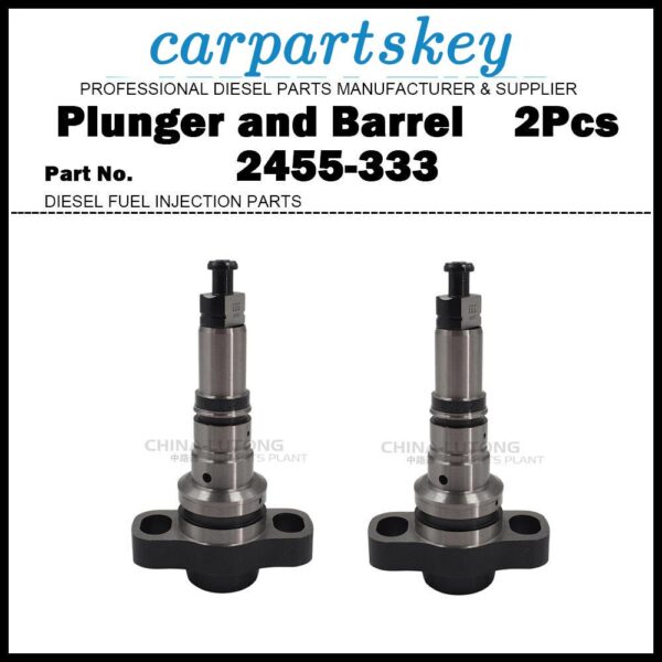 2Pcs Plunger and Barrel 2455-333 2418455333 l for IVECO EUROTRAKKER MP 450 E 37
