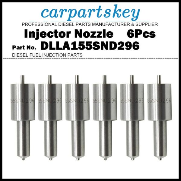 6x Injector Nozzle DLLA155SND296 for Hino J05C J08C 093500-5950 093500-6650