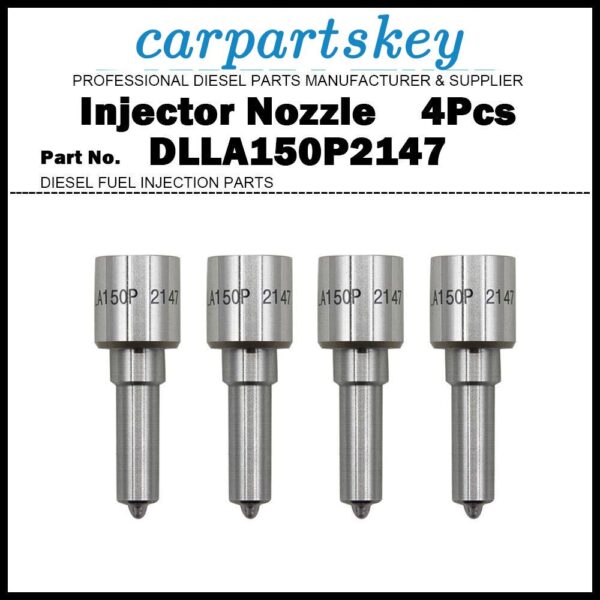 4Pcs Injector Nozzle DLLA150P2147 for Renault Master Opel Movano 2.3d 0445110634